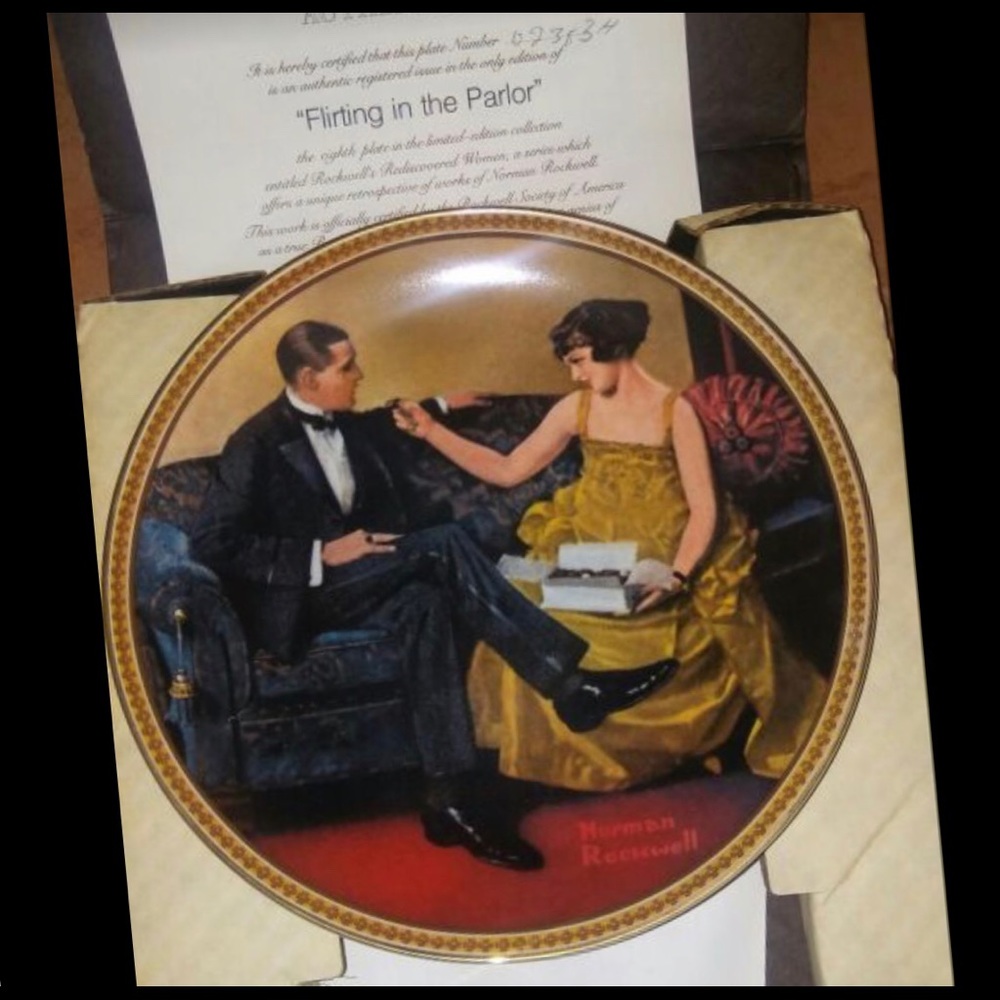 Norman Rockwell Plates/Knowles